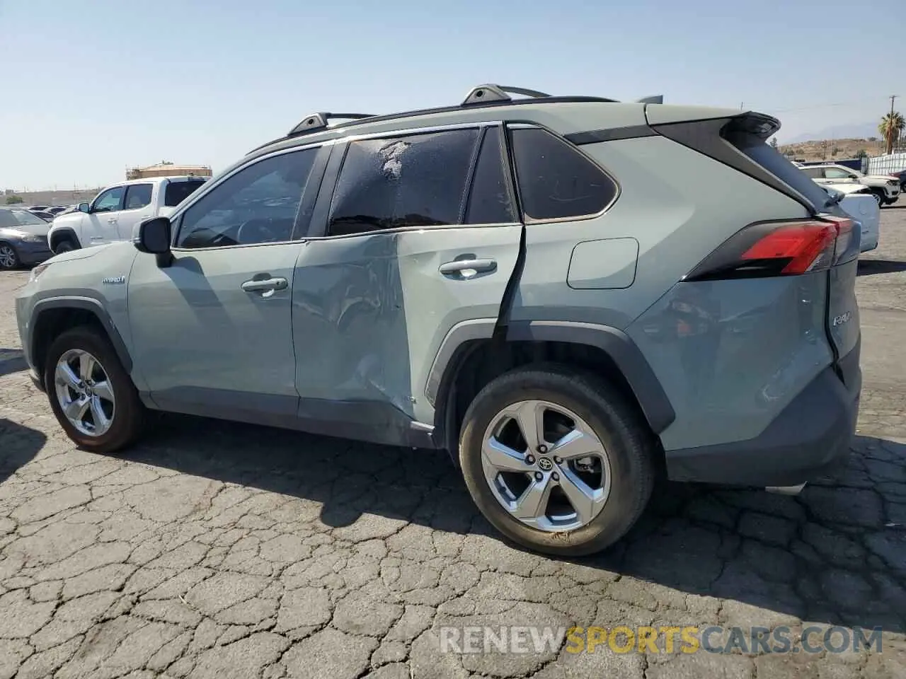 2 Photograph of a damaged car 4T3B6RFV4MU051209 TOYOTA RAV4 2021
