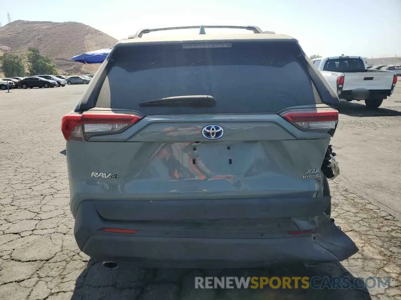 6 Photograph of a damaged car 4T3B6RFV4MU051209 TOYOTA RAV4 2021