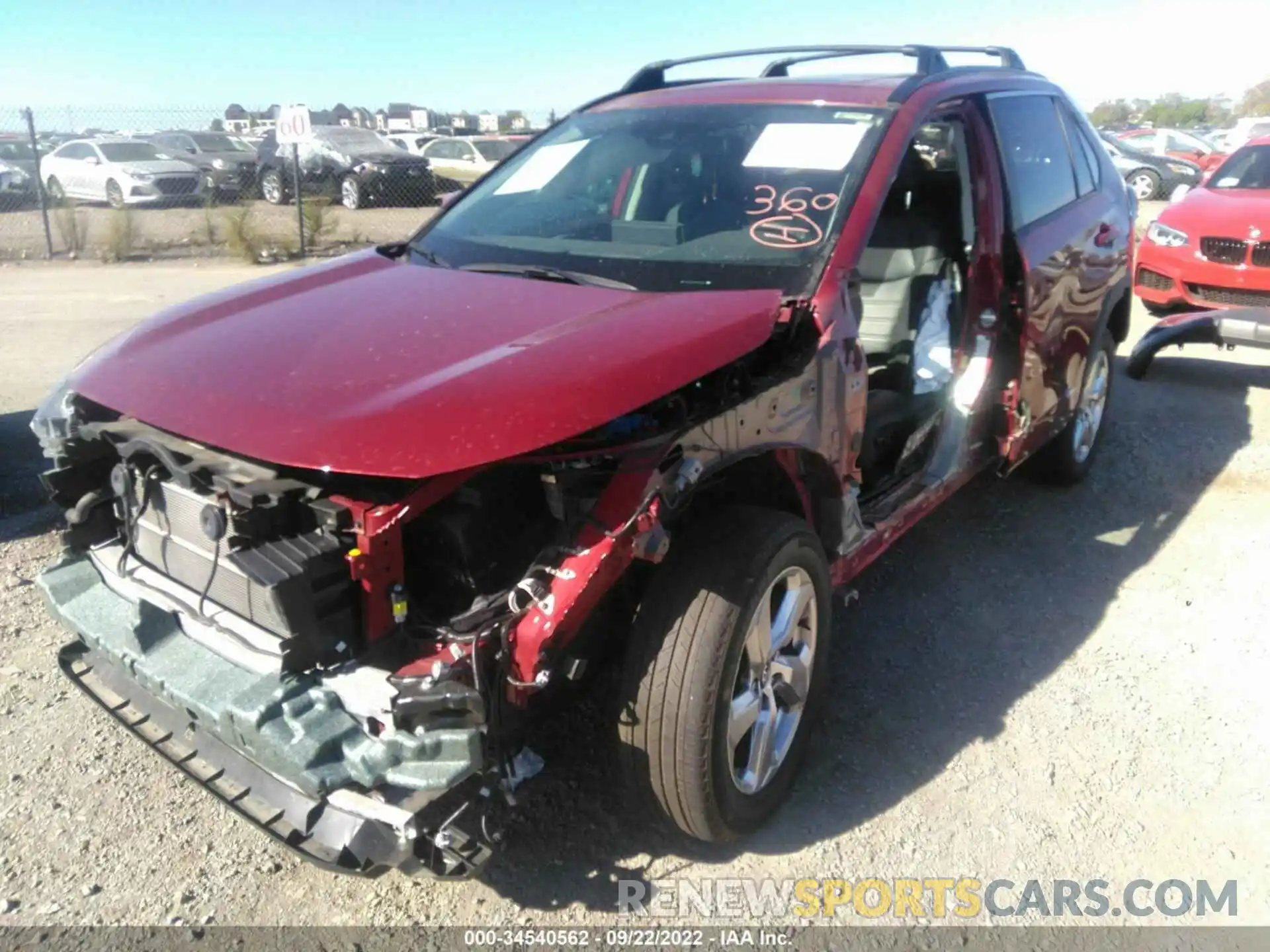 6 Photograph of a damaged car 4T3B6RFV5MU008644 TOYOTA RAV4 2021