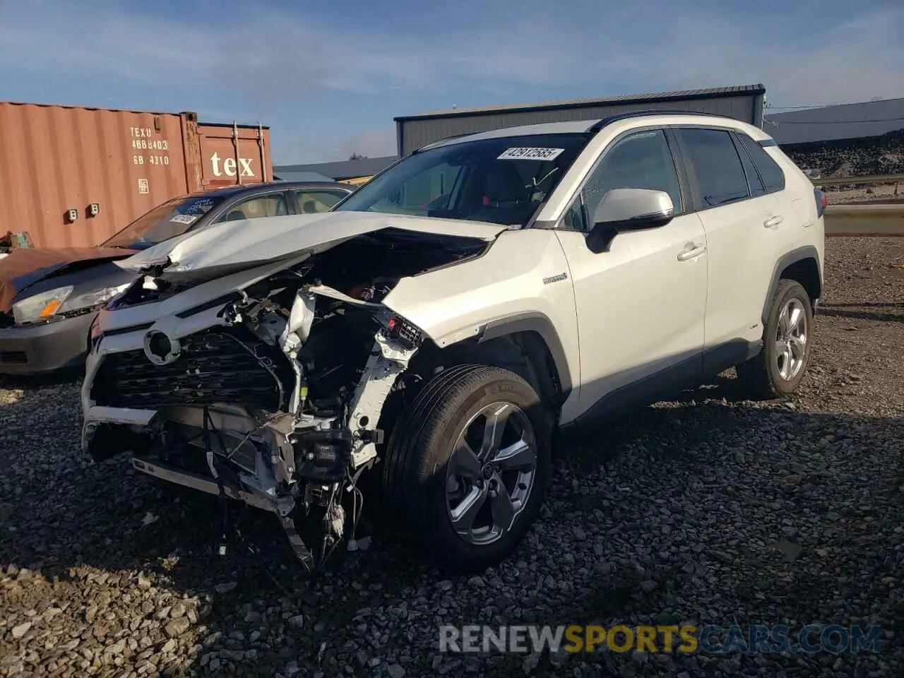 1 Photograph of a damaged car 4T3B6RFV6MU046125 TOYOTA RAV4 2021