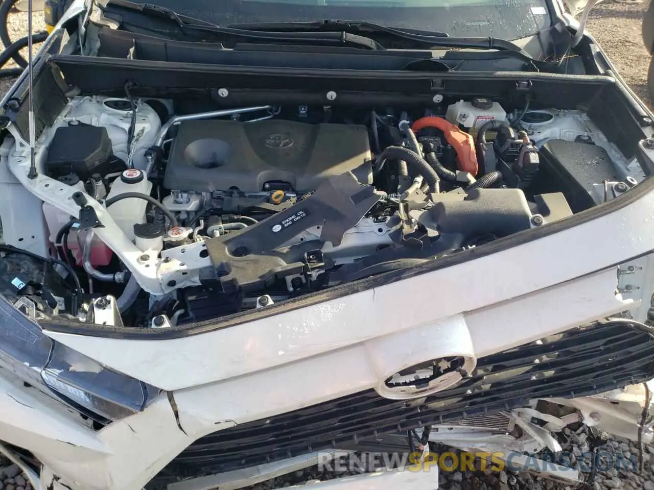 12 Photograph of a damaged car 4T3B6RFV6MU046125 TOYOTA RAV4 2021