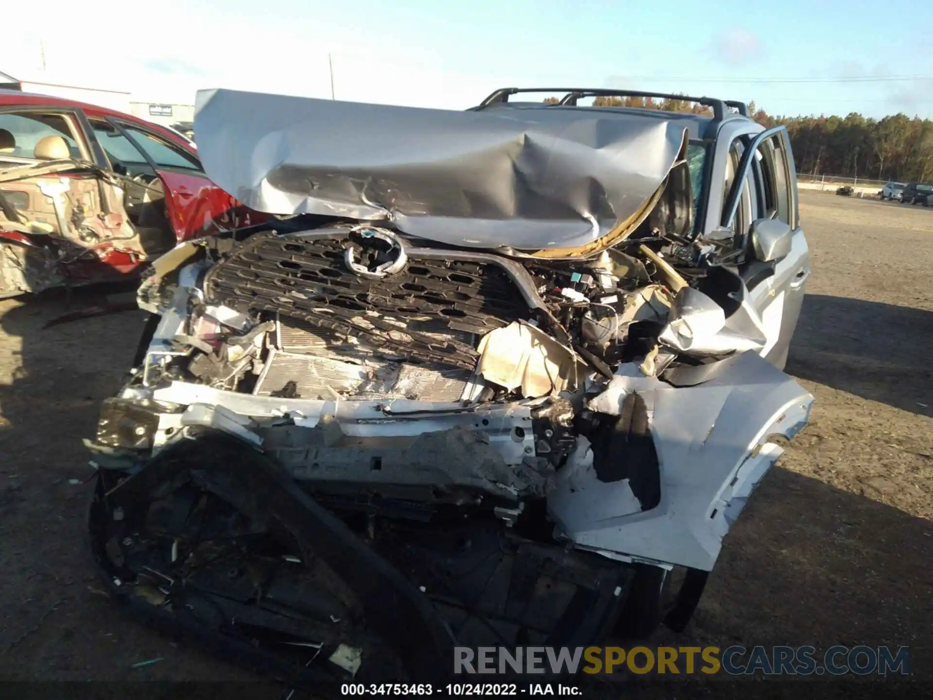 6 Photograph of a damaged car 4T3B6RFV6MU048960 TOYOTA RAV4 2021