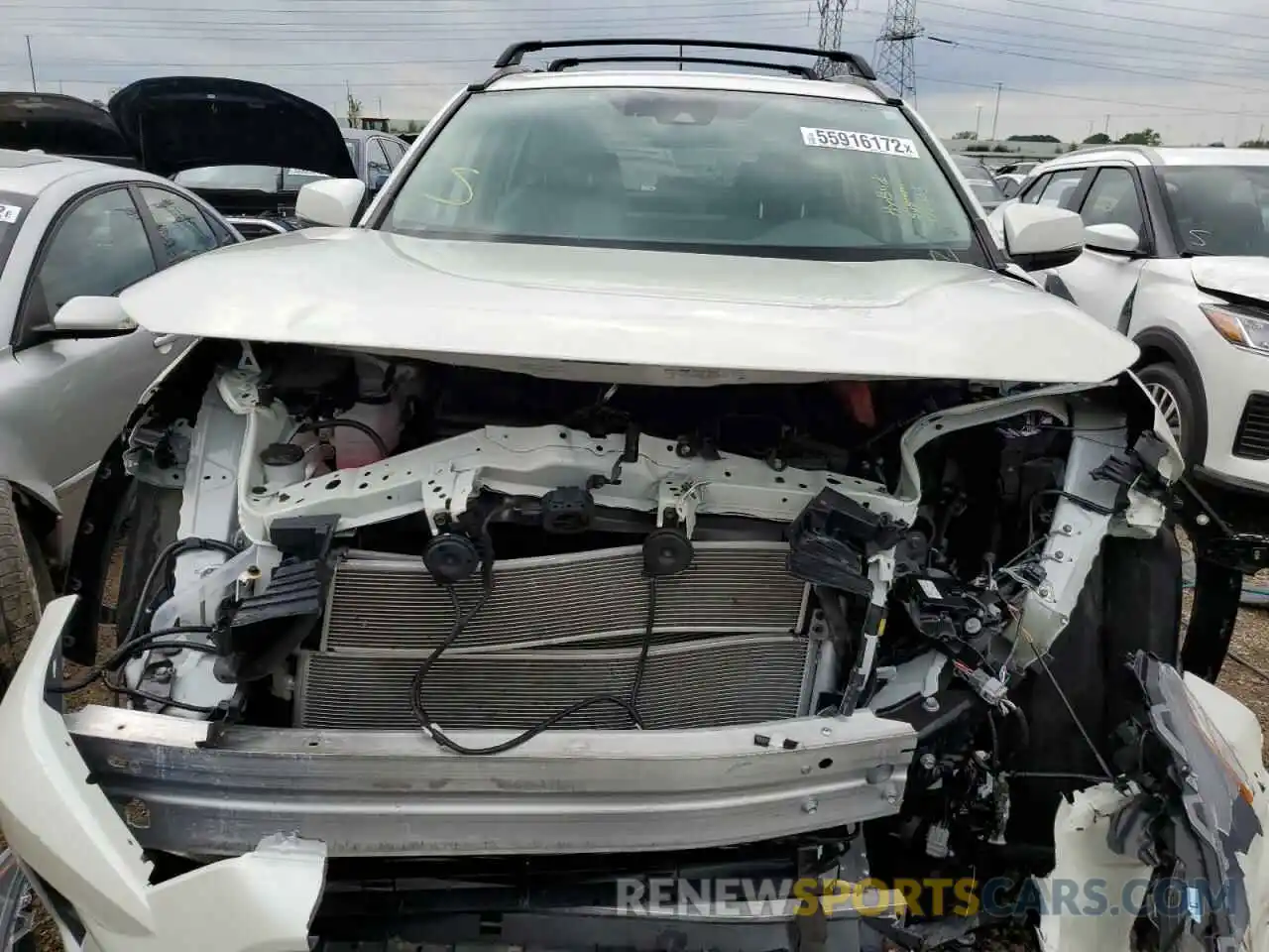 9 Photograph of a damaged car 4T3B6RFV6MU050563 TOYOTA RAV4 2021