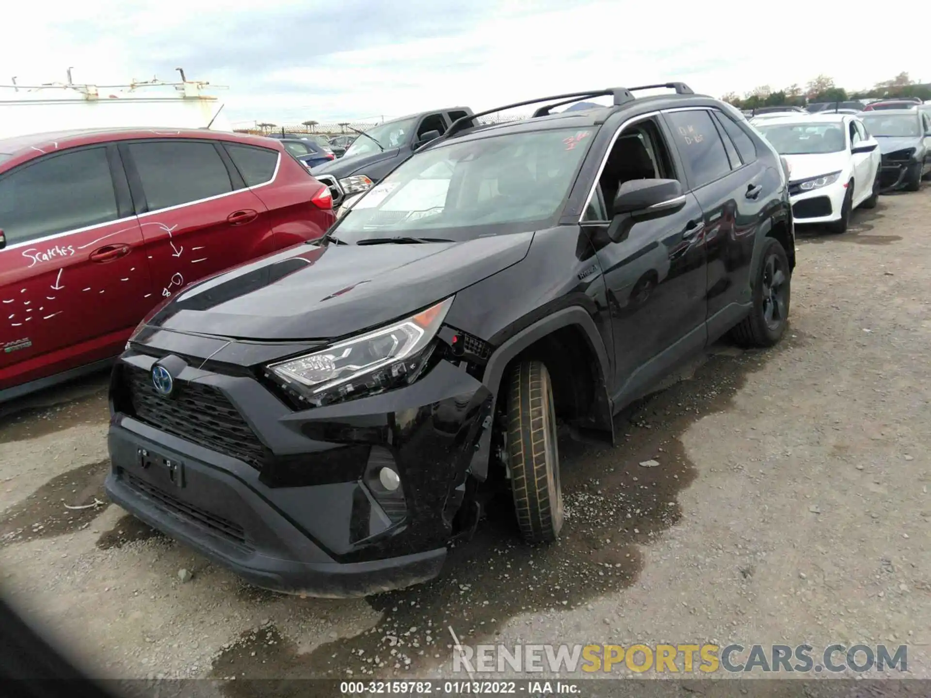 2 Photograph of a damaged car 4T3B6RFV6MU051440 TOYOTA RAV4 2021