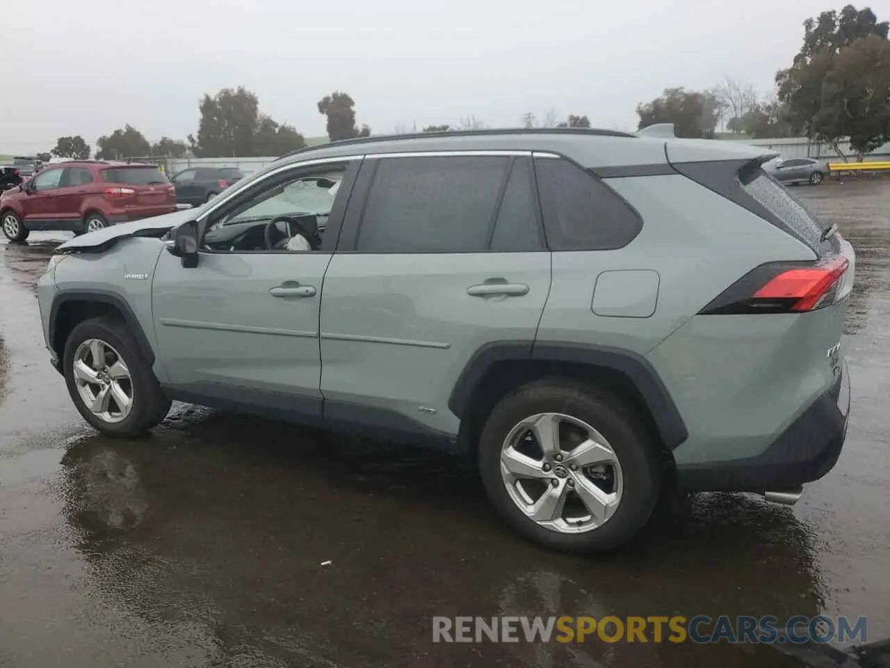 2 Photograph of a damaged car 4T3B6RFV6MU052961 TOYOTA RAV4 2021