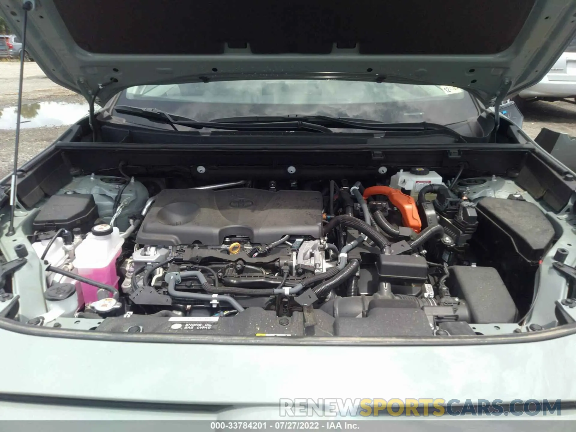 10 Photograph of a damaged car 4T3B6RFV6MU063684 TOYOTA RAV4 2021