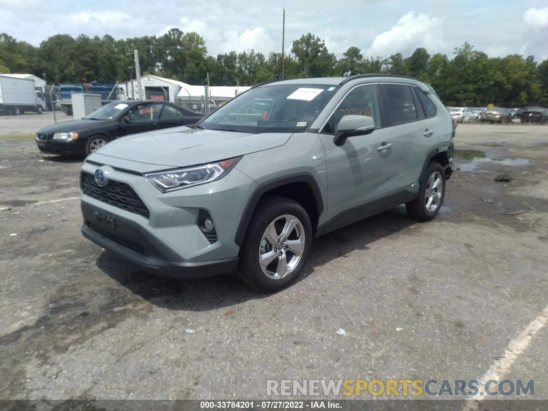 2 Photograph of a damaged car 4T3B6RFV6MU063684 TOYOTA RAV4 2021