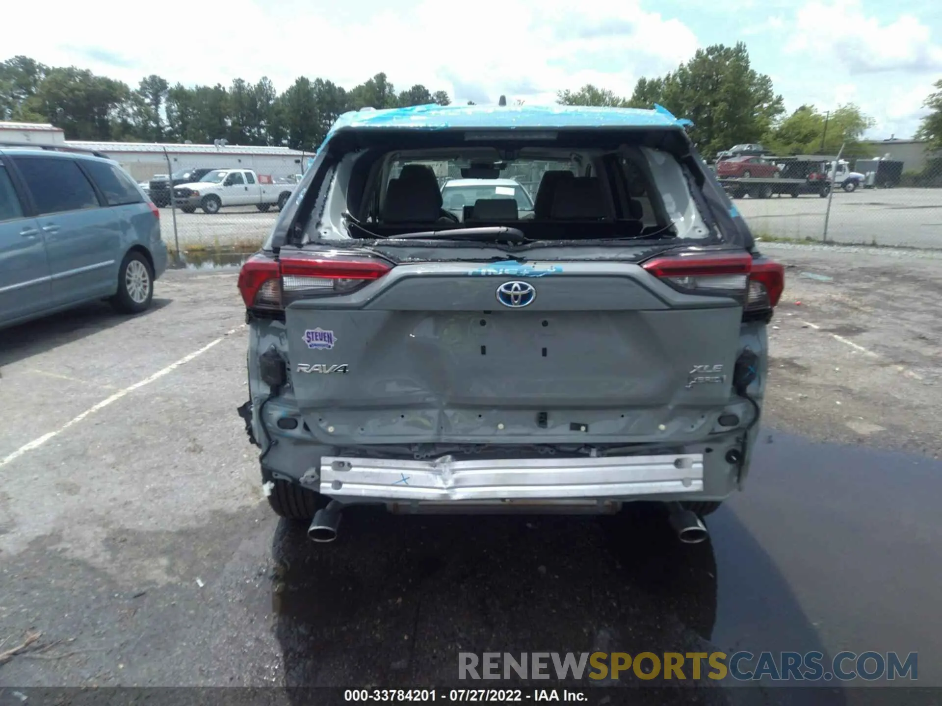 6 Photograph of a damaged car 4T3B6RFV6MU063684 TOYOTA RAV4 2021