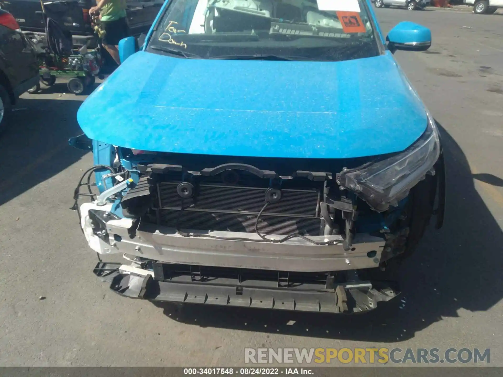 6 Photograph of a damaged car 4T3B6RFV7MU019242 TOYOTA RAV4 2021