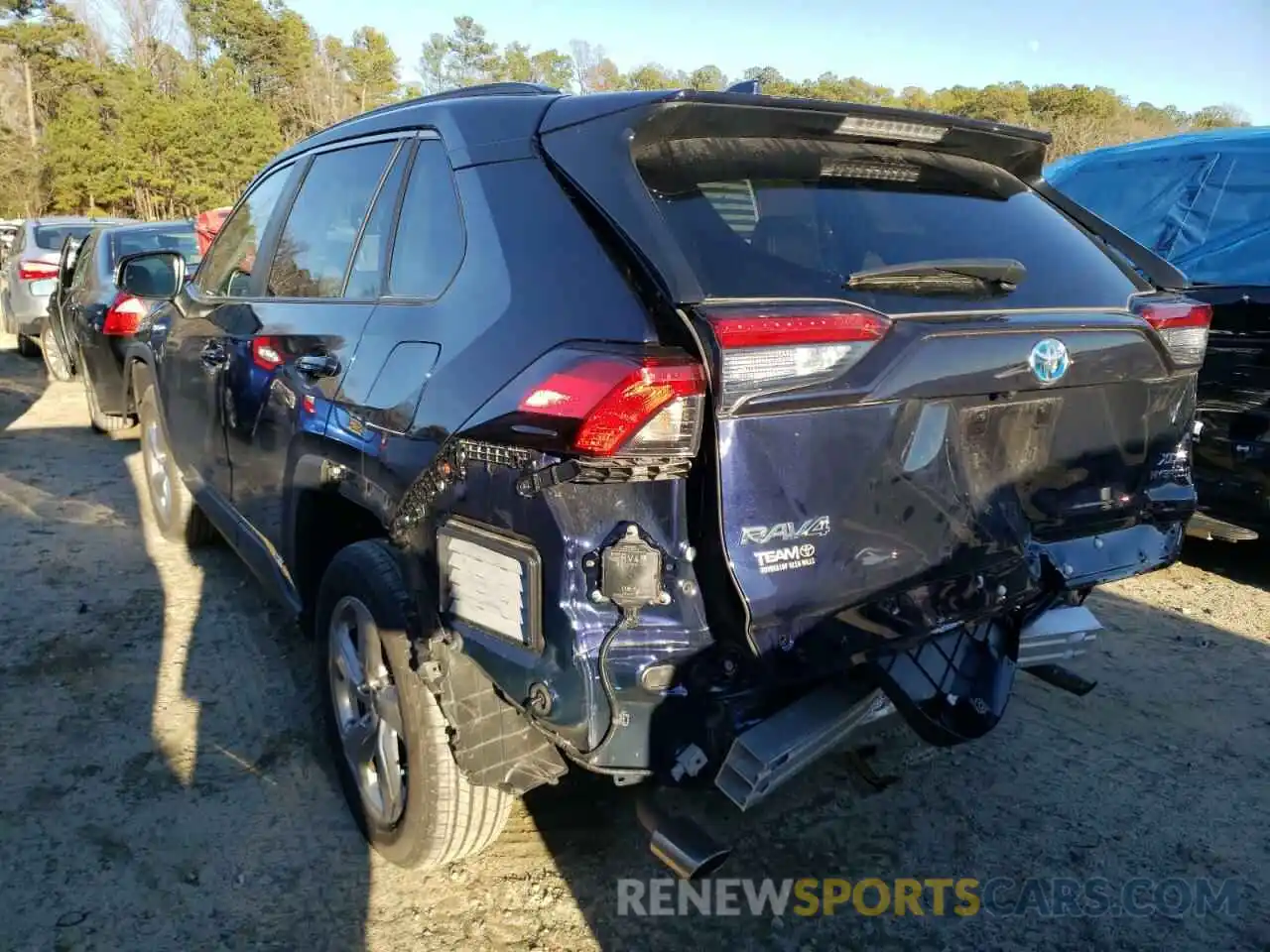 3 Photograph of a damaged car 4T3B6RFV7MU034419 TOYOTA RAV4 2021