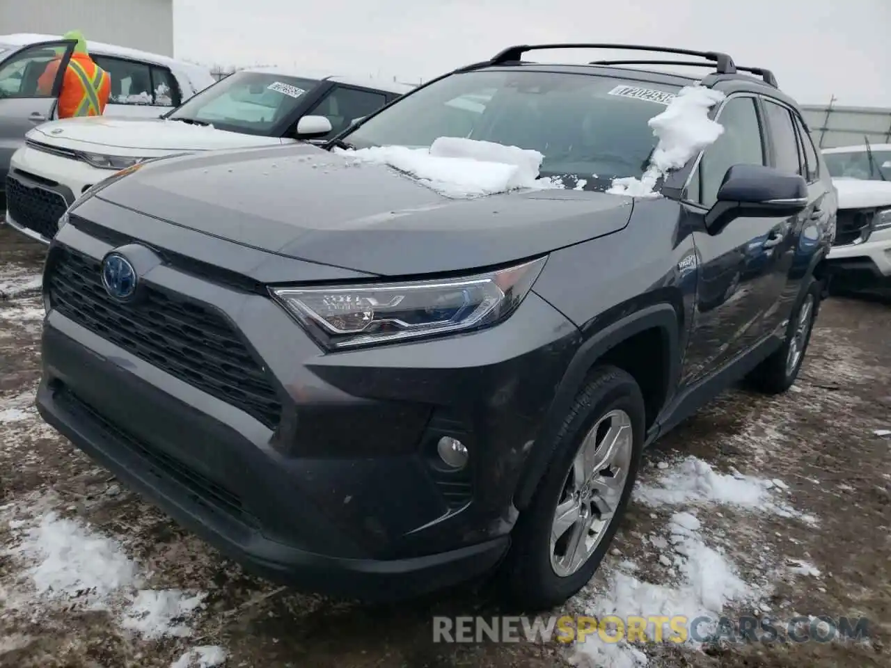 1 Photograph of a damaged car 4T3B6RFV7MU036400 TOYOTA RAV4 2021