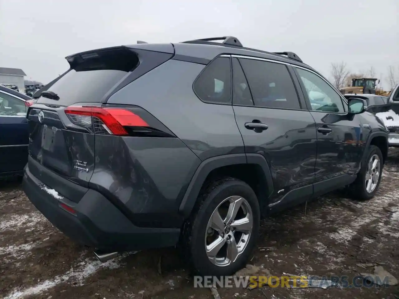 3 Photograph of a damaged car 4T3B6RFV7MU036400 TOYOTA RAV4 2021