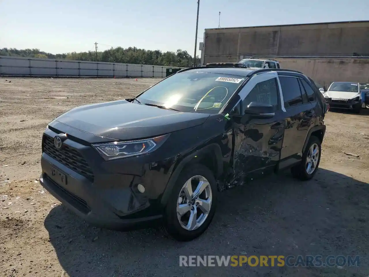 2 Photograph of a damaged car 4T3B6RFV8MU016401 TOYOTA RAV4 2021