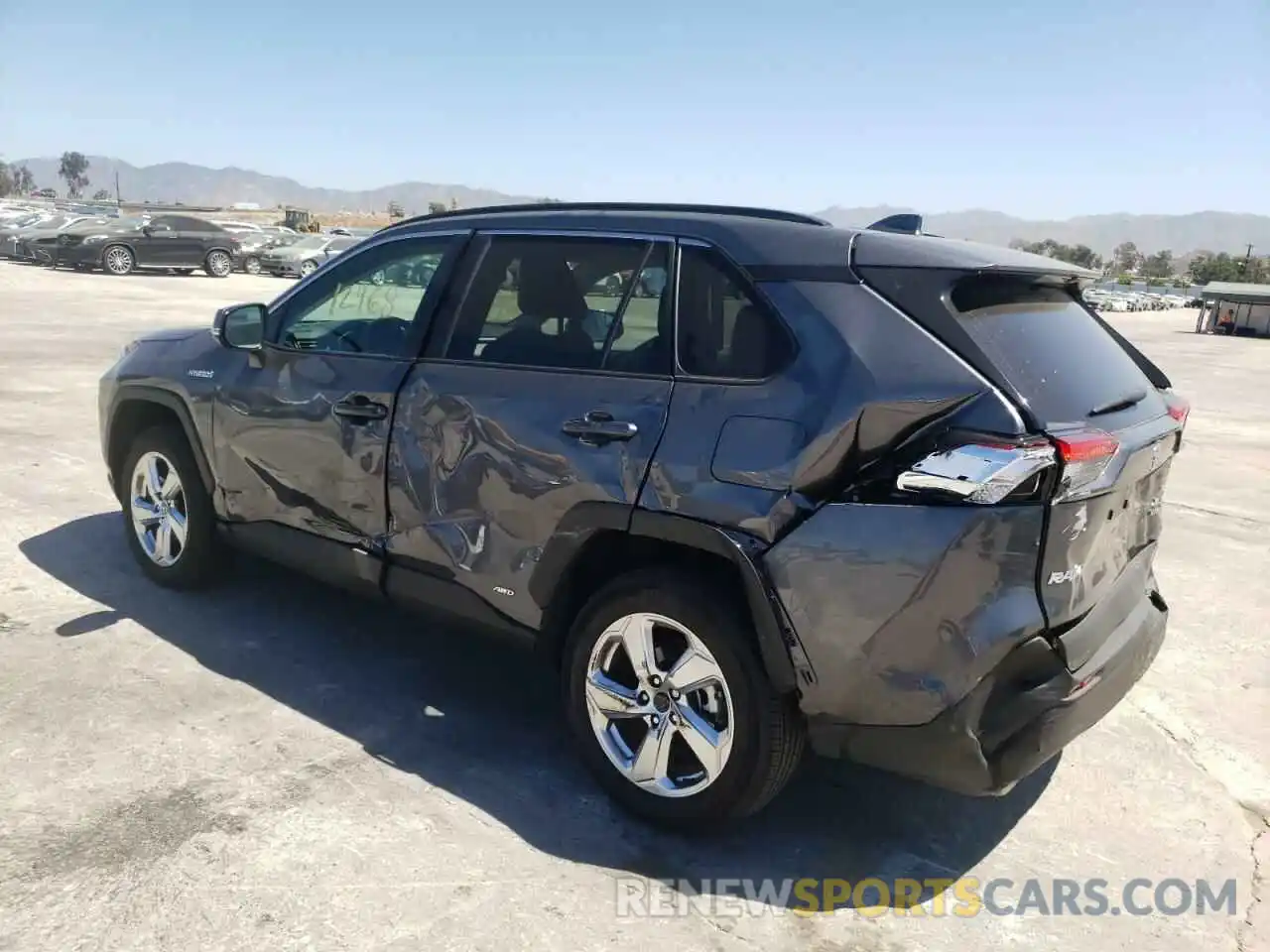 3 Photograph of a damaged car 4T3B6RFV8MU021601 TOYOTA RAV4 2021