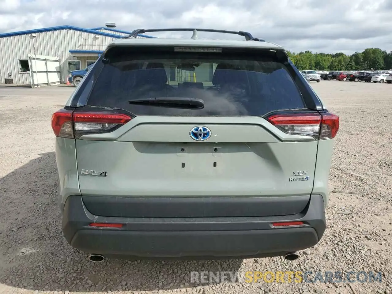 6 Photograph of a damaged car 4T3B6RFV8MU048197 TOYOTA RAV4 2021
