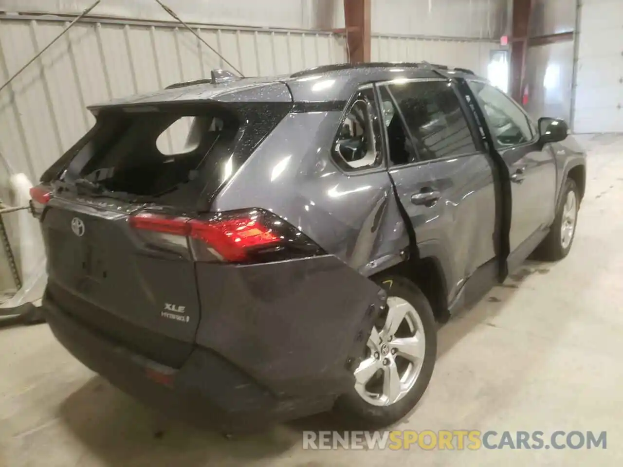 4 Photograph of a damaged car 4T3B6RFV8MU052492 TOYOTA RAV4 2021