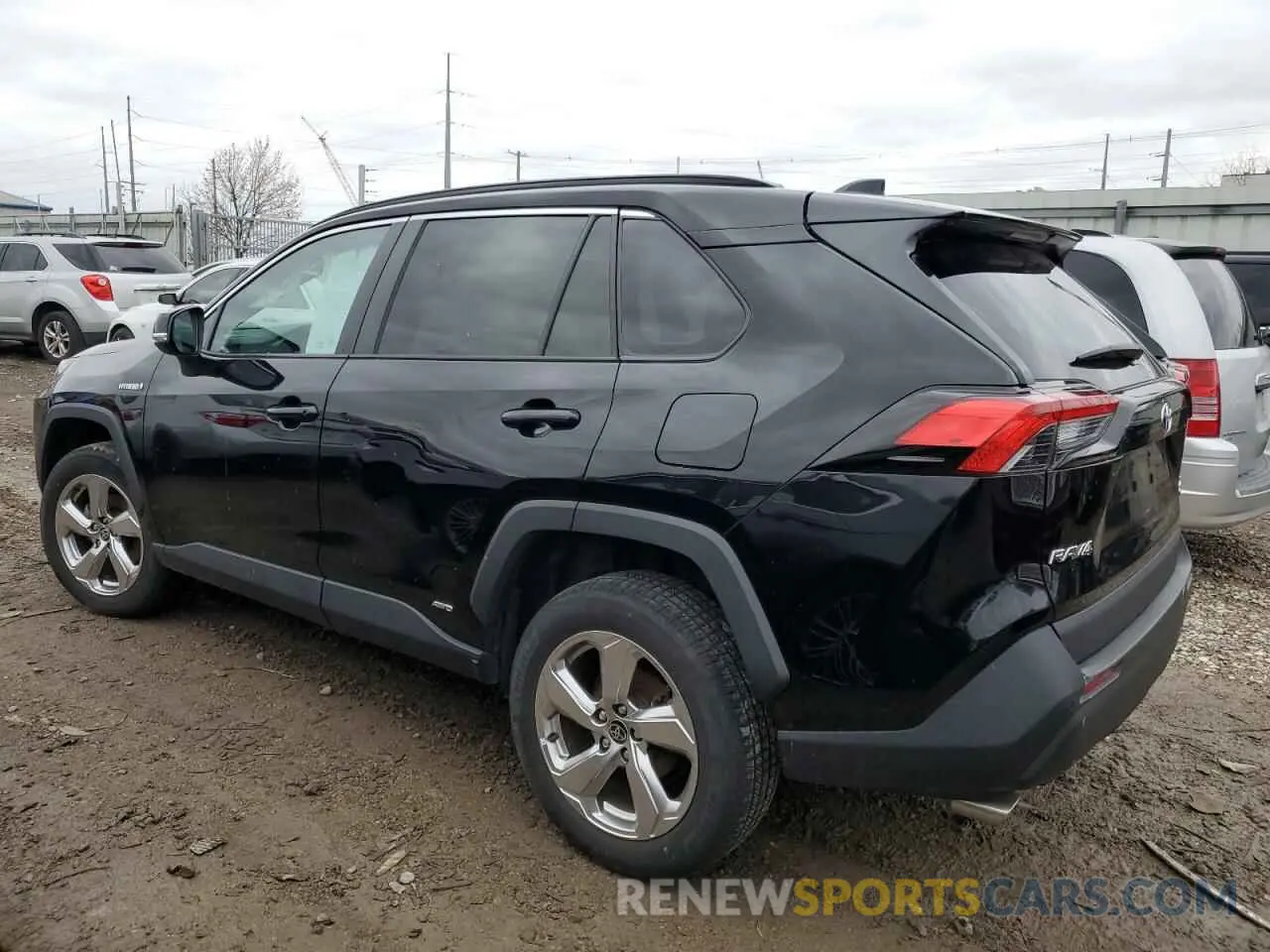 2 Photograph of a damaged car 4T3B6RFV8MU058874 TOYOTA RAV4 2021