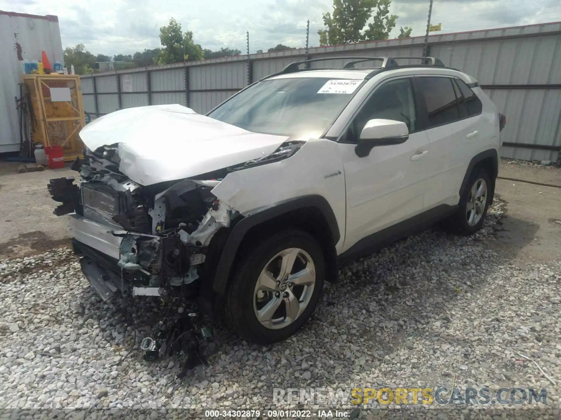 2 Photograph of a damaged car 4T3B6RFV8MU064030 TOYOTA RAV4 2021