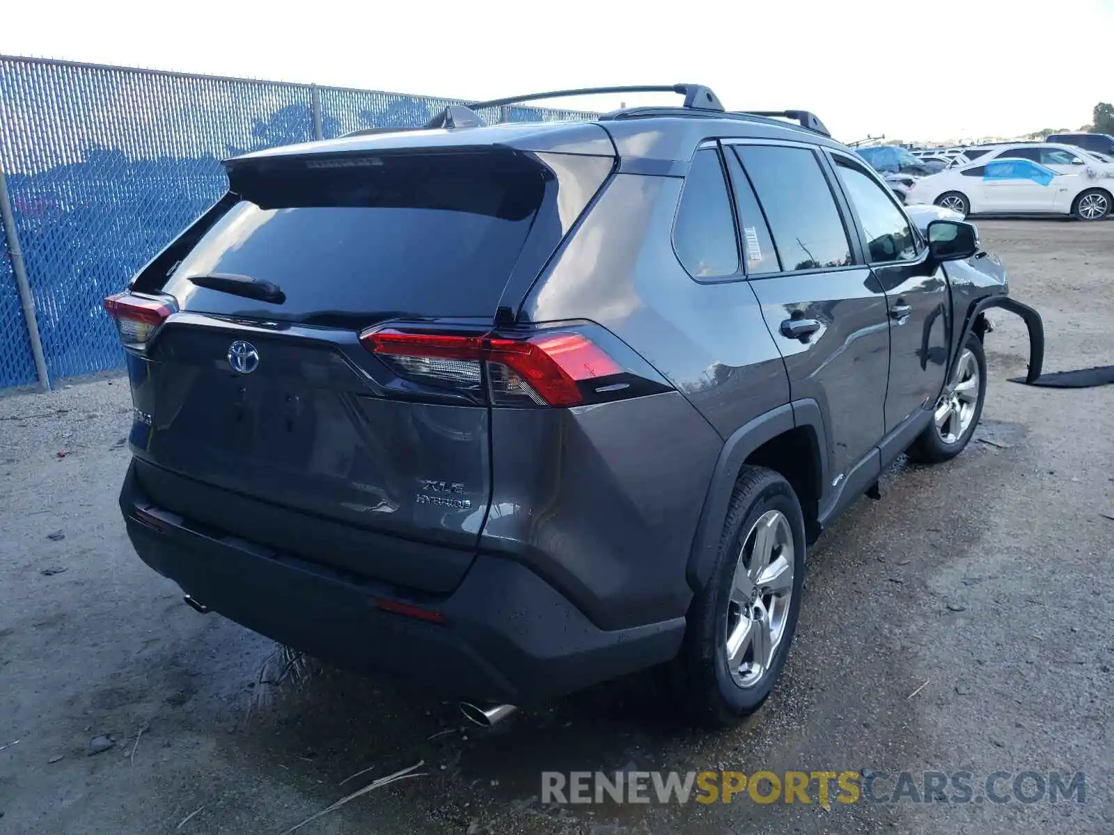 4 Photograph of a damaged car 4T3B6RFV9MU046605 TOYOTA RAV4 2021