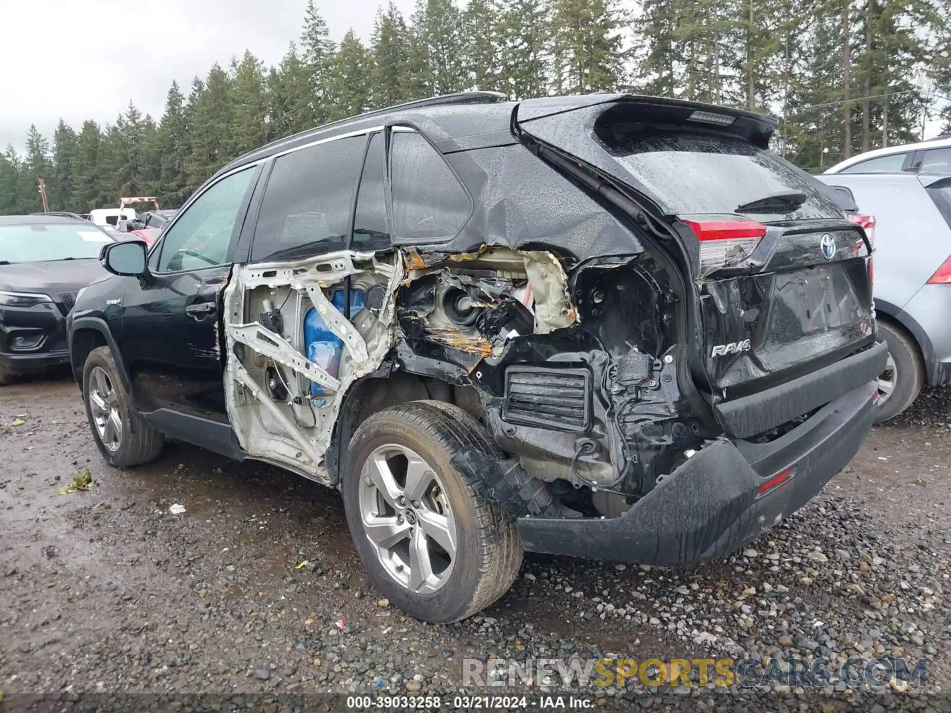 3 Photograph of a damaged car 4T3B6RFV9MU048838 TOYOTA RAV4 2021