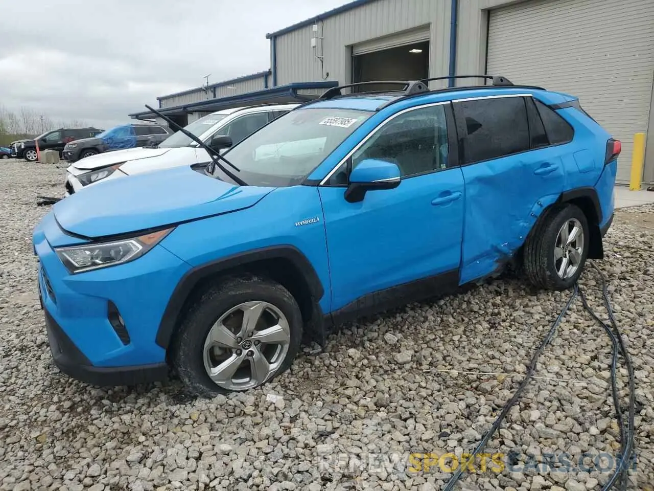 1 Photograph of a damaged car 4T3B6RFV9MU052971 TOYOTA RAV4 2021