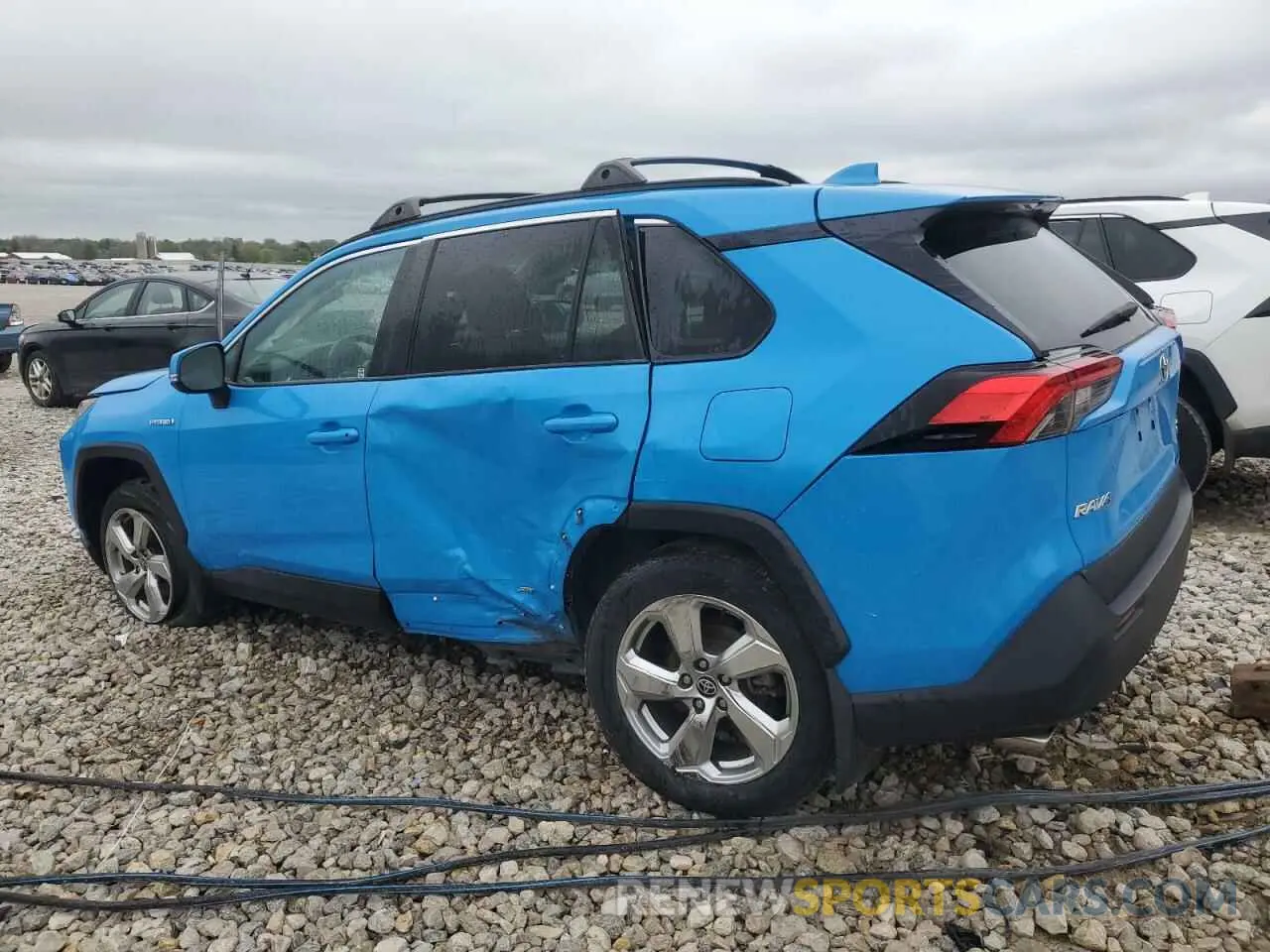 2 Photograph of a damaged car 4T3B6RFV9MU052971 TOYOTA RAV4 2021