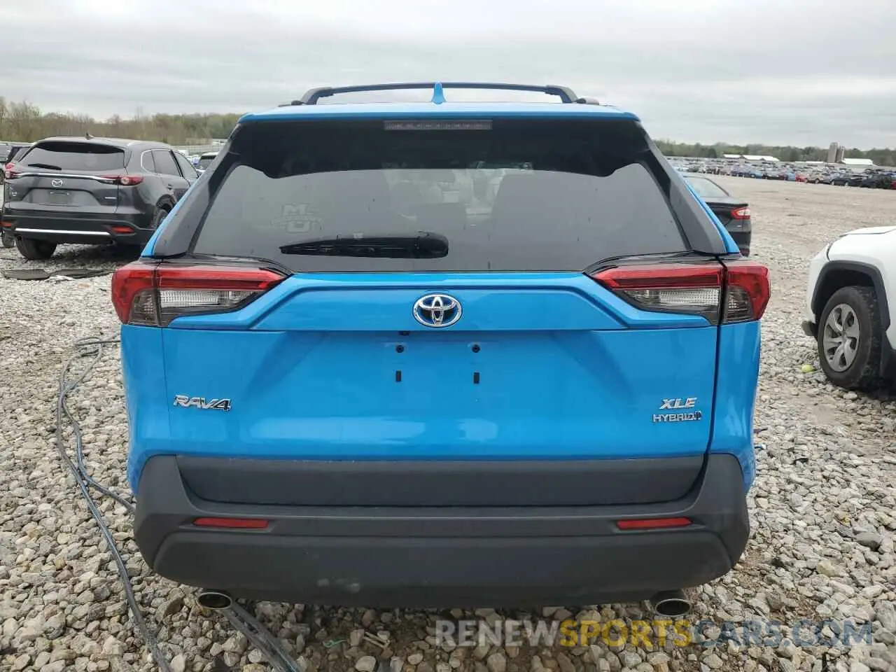 6 Photograph of a damaged car 4T3B6RFV9MU052971 TOYOTA RAV4 2021