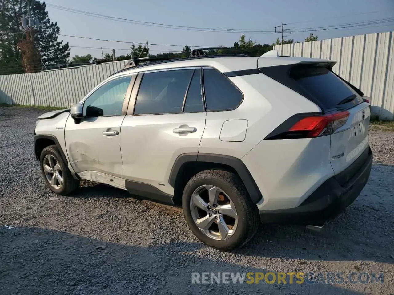 2 Photograph of a damaged car 4T3B6RFVXMU016352 TOYOTA RAV4 2021