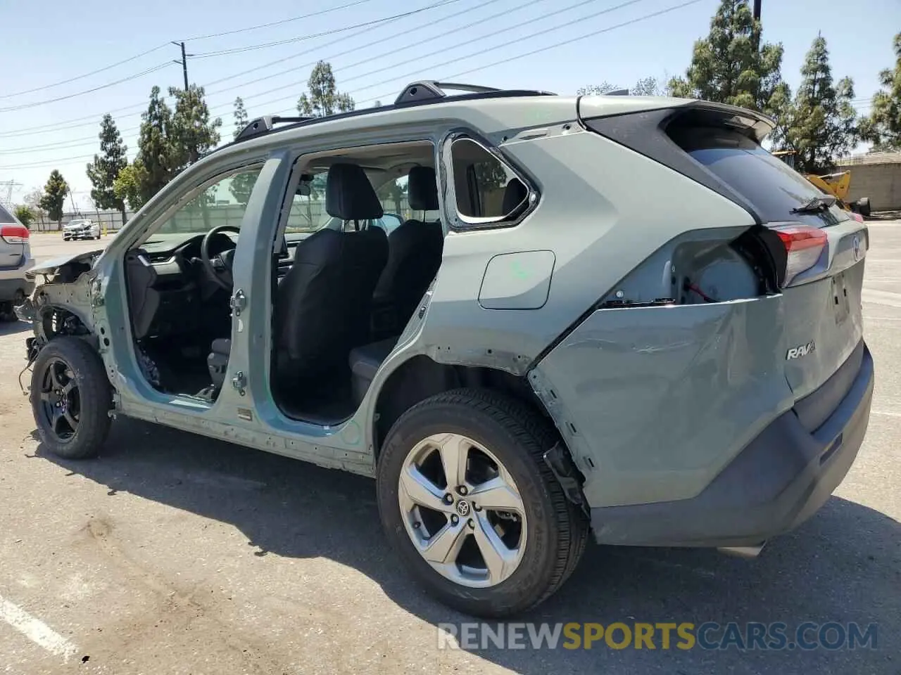 2 Photograph of a damaged car 4T3B6RFVXMU029151 TOYOTA RAV4 2021