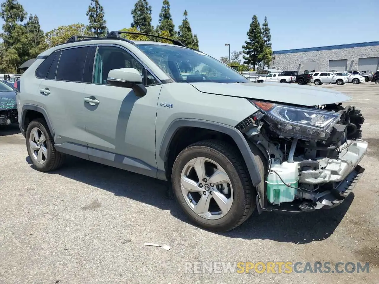 4 Photograph of a damaged car 4T3B6RFVXMU029151 TOYOTA RAV4 2021