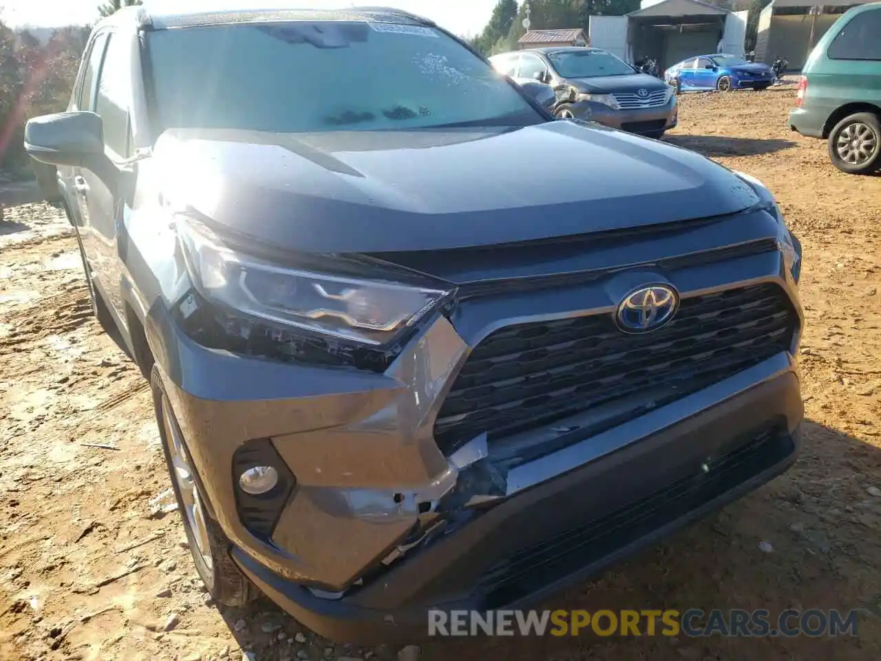 9 Photograph of a damaged car 4T3B6RFVXMU032874 TOYOTA RAV4 2021