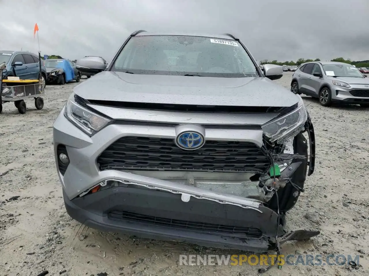 5 Photograph of a damaged car 4T3B6RFVXMU039033 TOYOTA RAV4 2021