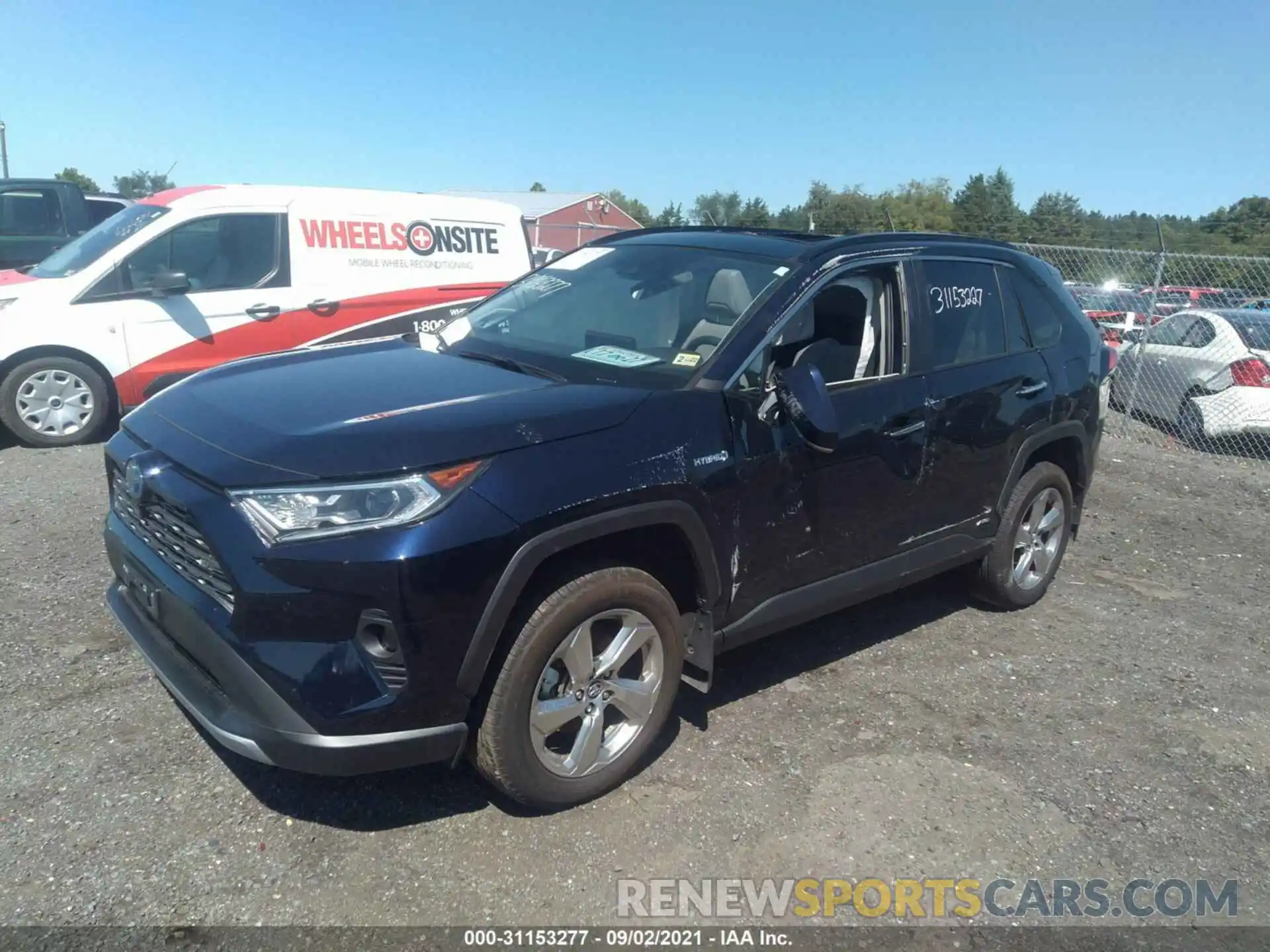 2 Photograph of a damaged car 4T3D6RFV0MU012626 TOYOTA RAV4 2021