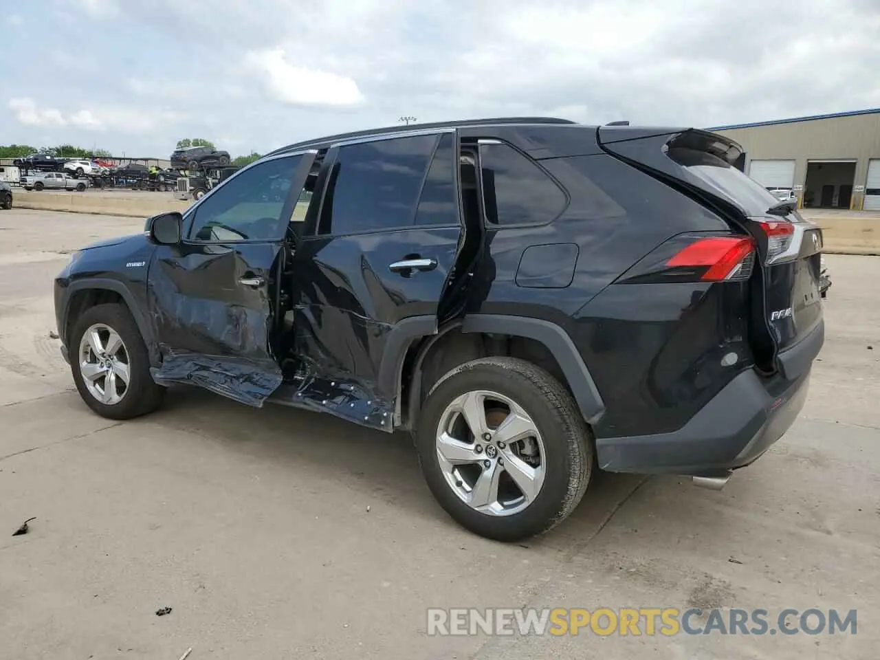 2 Photograph of a damaged car 4T3D6RFV0MU018779 TOYOTA RAV4 2021