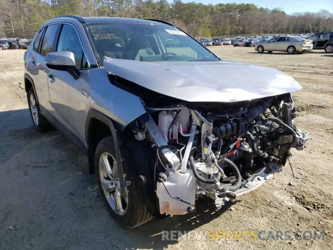 1 Photograph of a damaged car 4T3D6RFV1MU010478 TOYOTA RAV4 2021