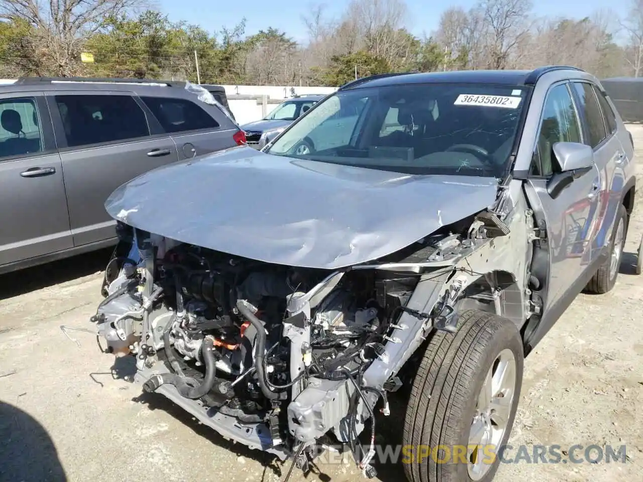 2 Photograph of a damaged car 4T3D6RFV1MU010478 TOYOTA RAV4 2021