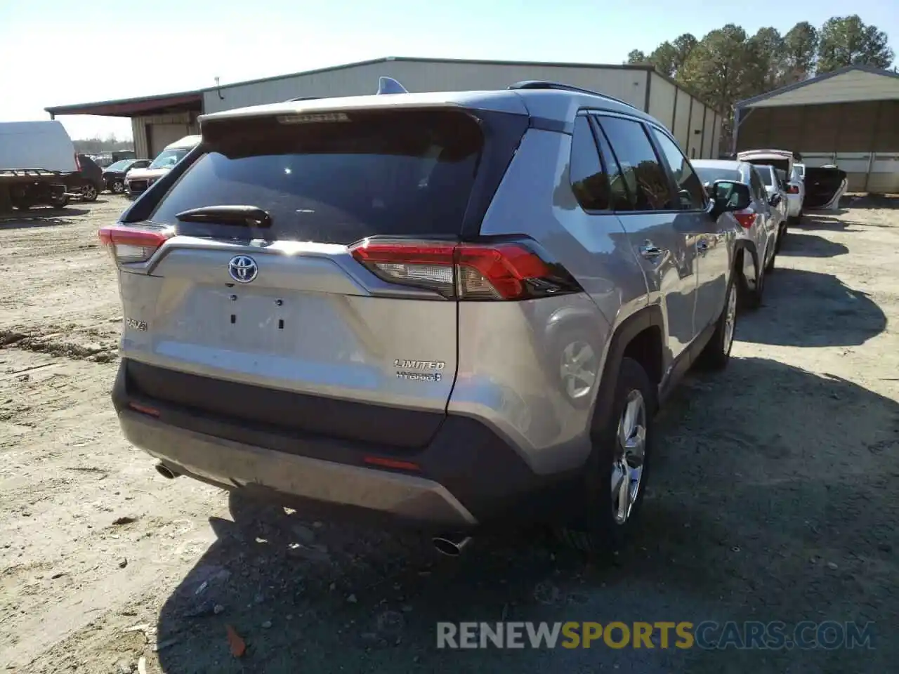 4 Photograph of a damaged car 4T3D6RFV1MU010478 TOYOTA RAV4 2021