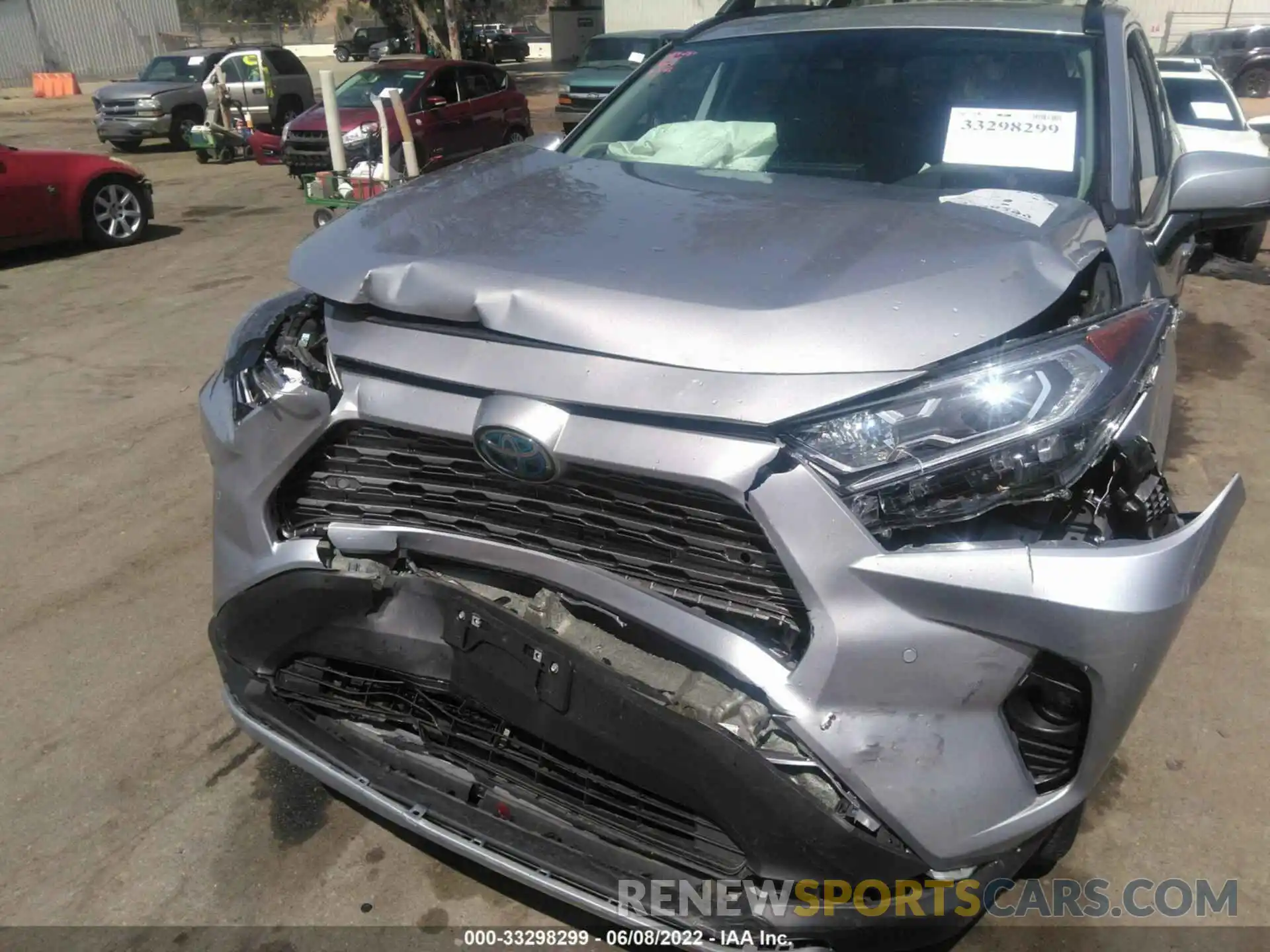 6 Photograph of a damaged car 4T3D6RFV1MU043660 TOYOTA RAV4 2021