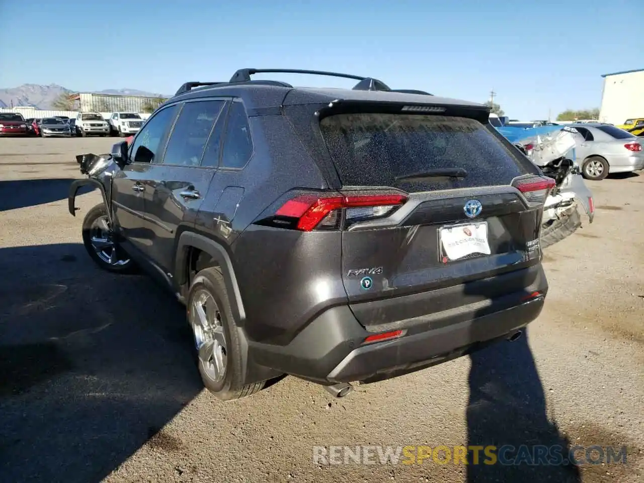 3 Photograph of a damaged car 4T3D6RFV1MU063696 TOYOTA RAV4 2021