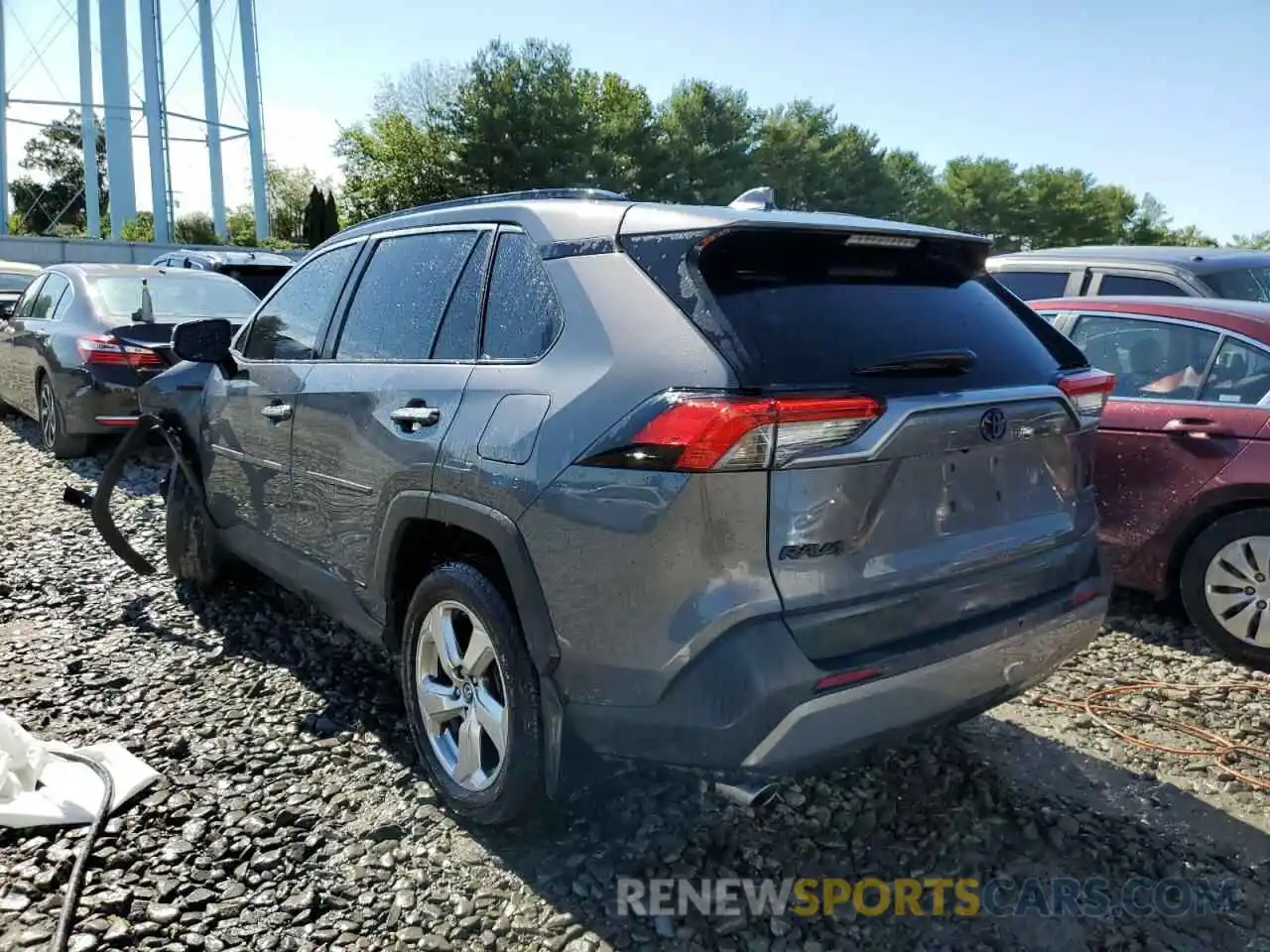 3 Photograph of a damaged car 4T3D6RFV2MU019786 TOYOTA RAV4 2021