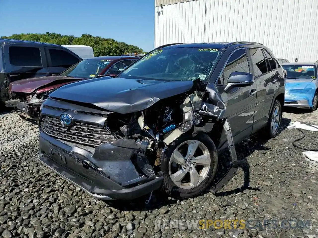 9 Photograph of a damaged car 4T3D6RFV2MU019786 TOYOTA RAV4 2021