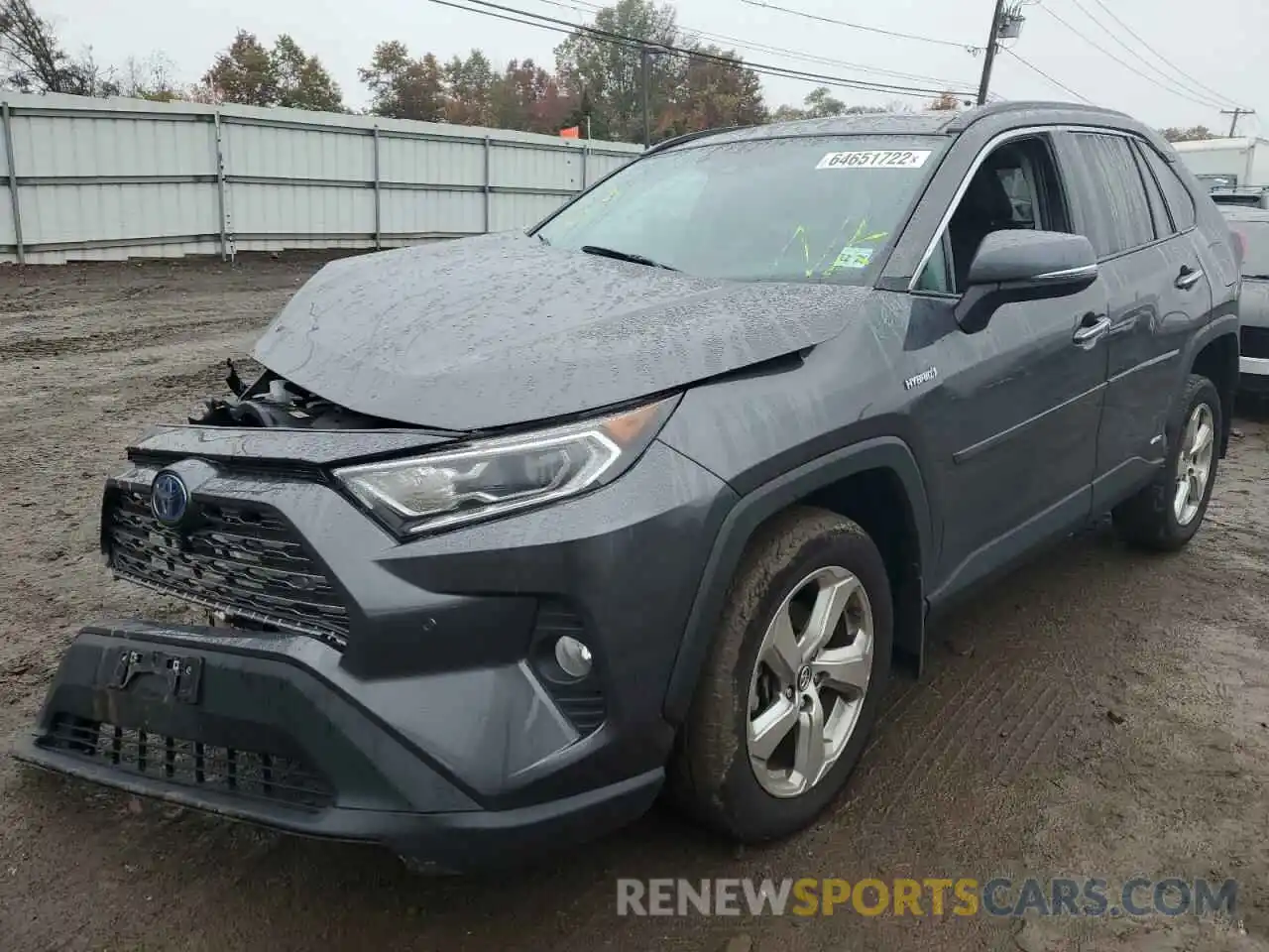 2 Photograph of a damaged car 4T3D6RFV2MU019870 TOYOTA RAV4 2021