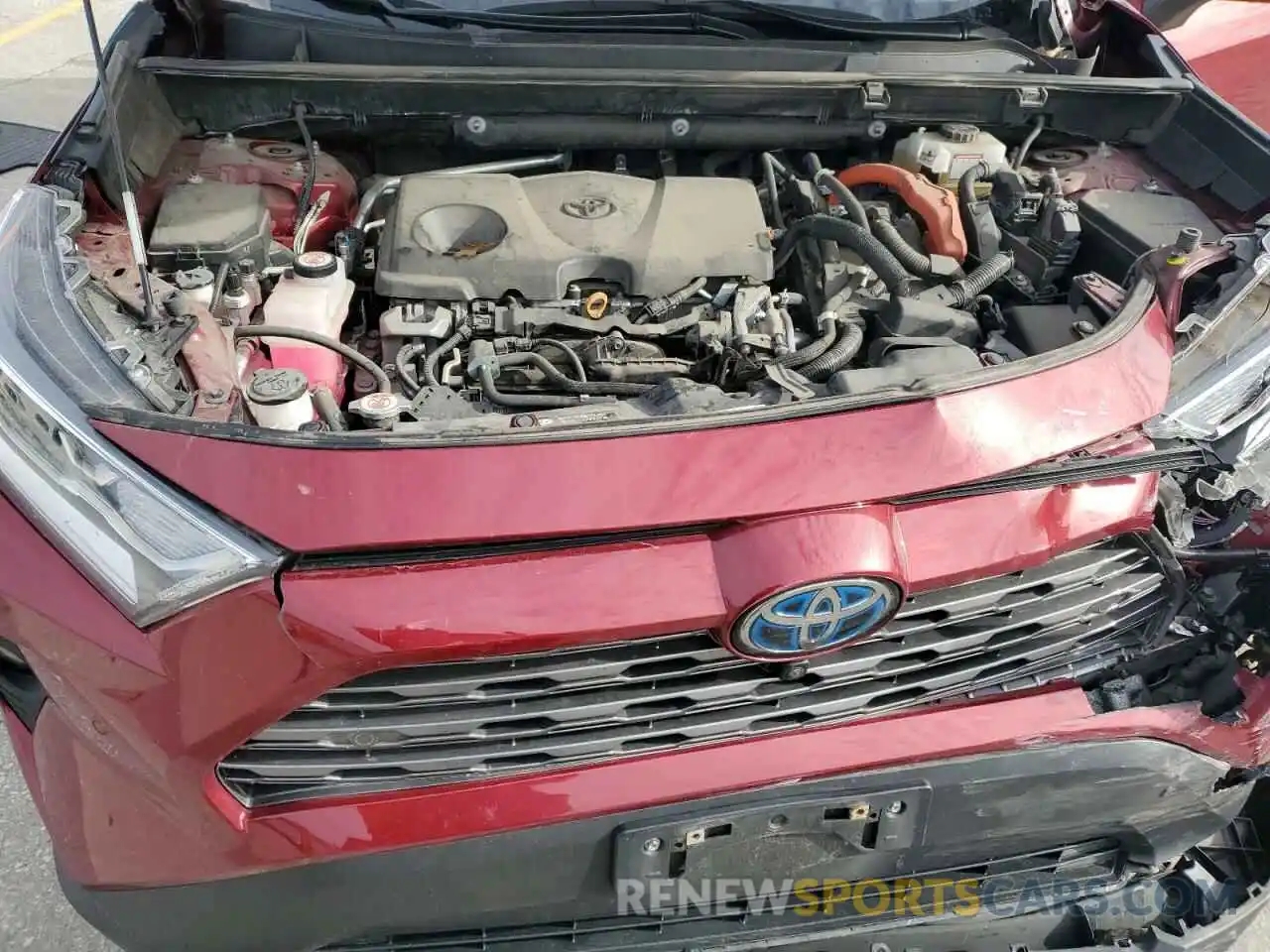 12 Photograph of a damaged car 4T3D6RFV3MU021451 TOYOTA RAV4 2021