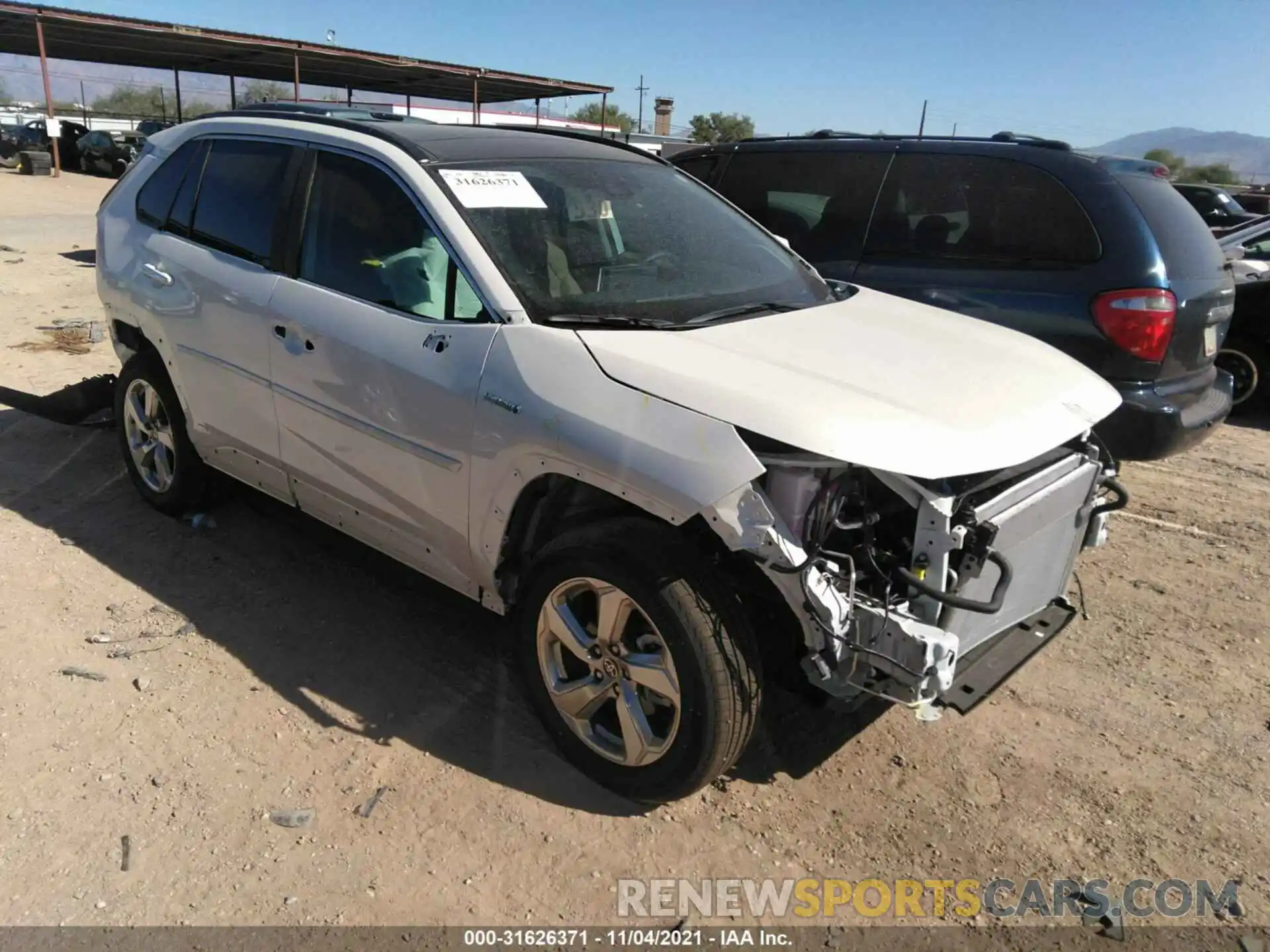 1 Photograph of a damaged car 4T3D6RFV3MU046429 TOYOTA RAV4 2021