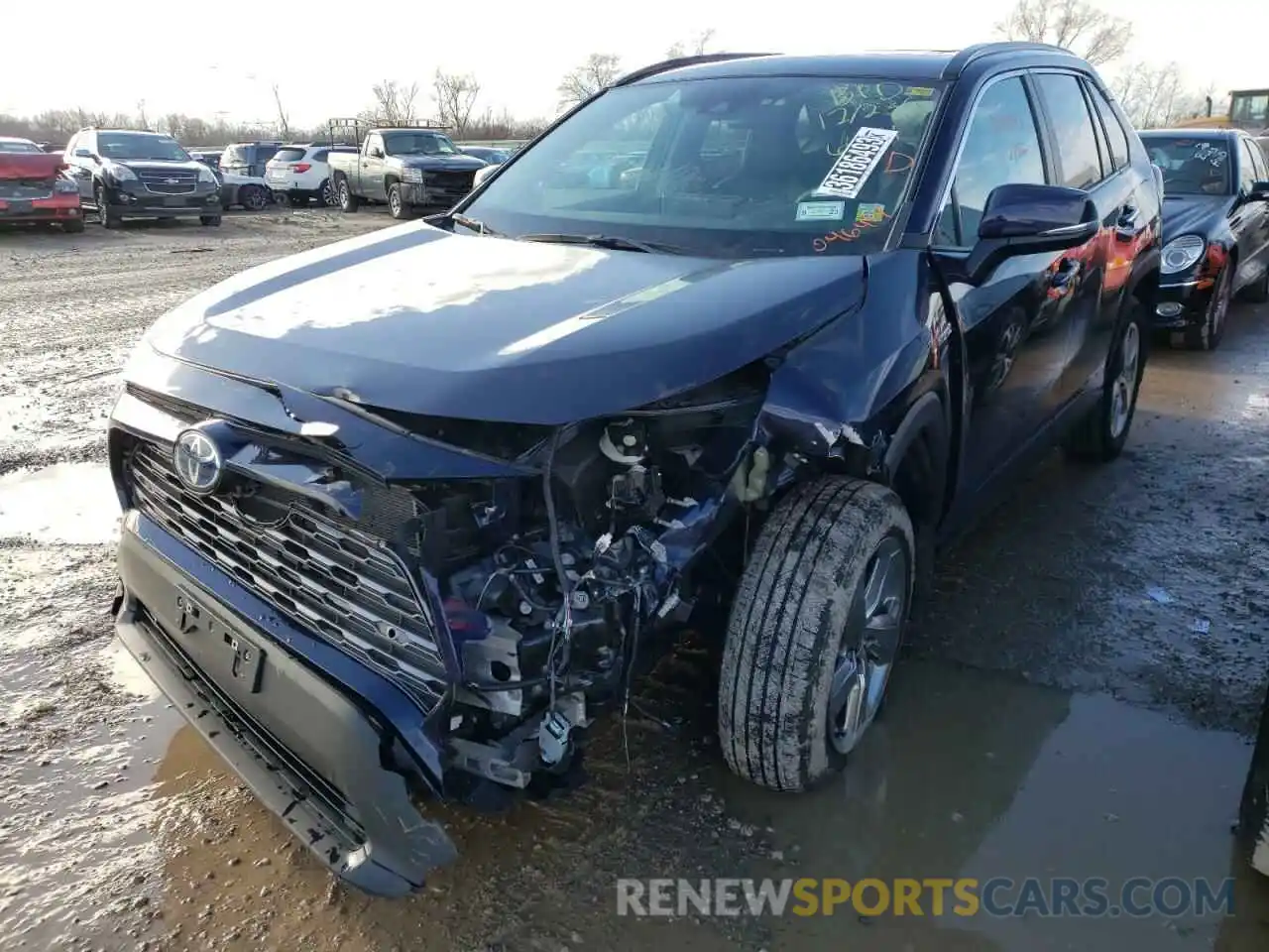 1 Photograph of a damaged car 4T3D6RFV3MU046494 TOYOTA RAV4 2021