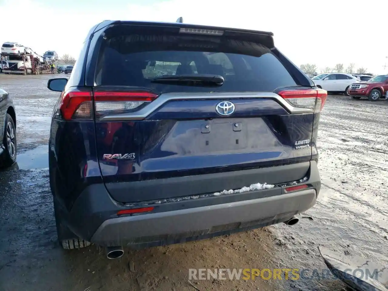 6 Photograph of a damaged car 4T3D6RFV3MU046494 TOYOTA RAV4 2021