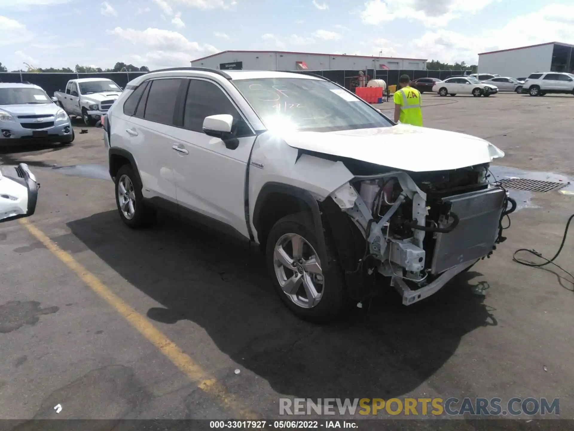 1 Photograph of a damaged car 4T3D6RFV3MU059679 TOYOTA RAV4 2021