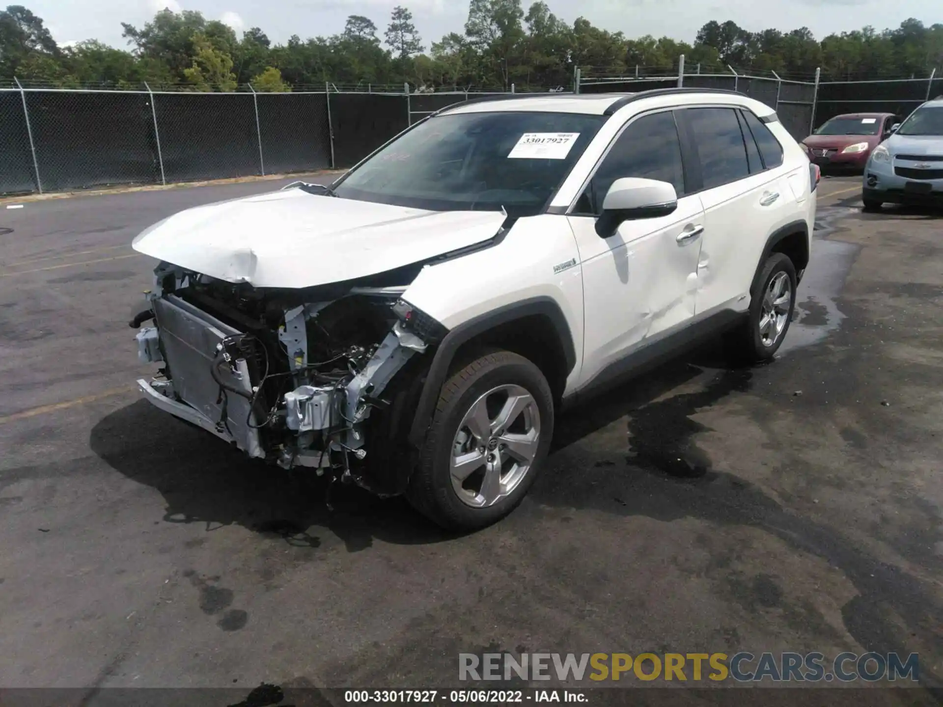 2 Photograph of a damaged car 4T3D6RFV3MU059679 TOYOTA RAV4 2021