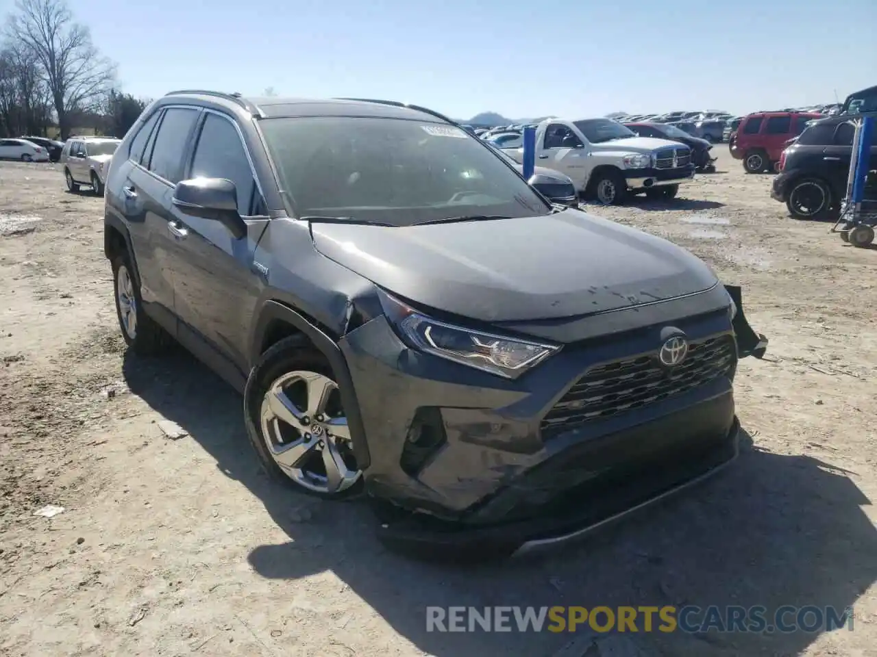 1 Photograph of a damaged car 4T3D6RFV5MU045136 TOYOTA RAV4 2021