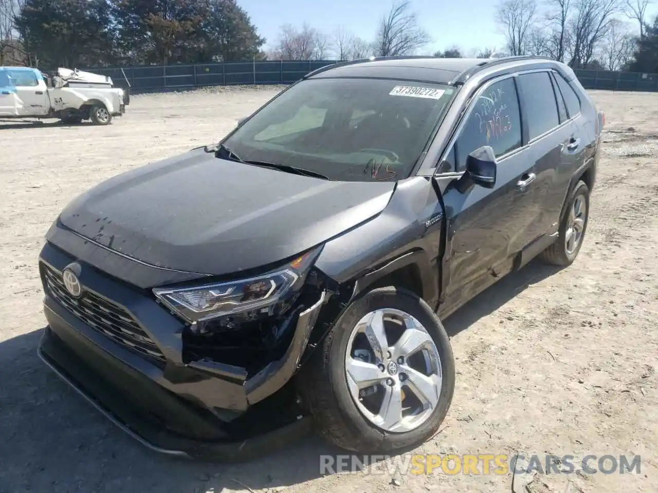 2 Photograph of a damaged car 4T3D6RFV5MU045136 TOYOTA RAV4 2021